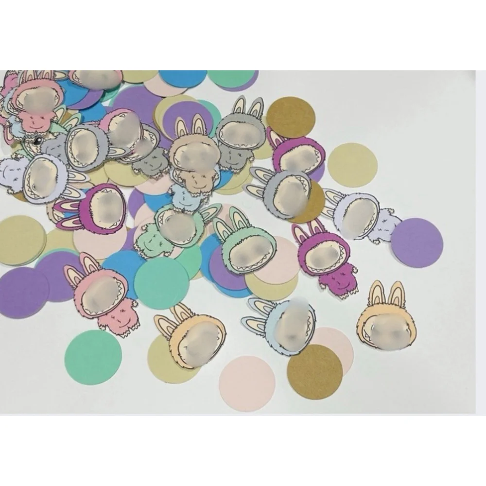 Monsters Confetti Cute Monster Confetti, Cute Monster birthday, Labubu